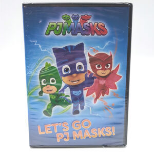 PJ Masks Lets Go PJ Masks DVD Brand New Sealed Animated Cartoon Catboy Gekko